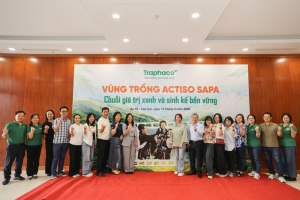 Traphaco tổ chức tọa đàm về chuỗi giá trị xanh tại vùng trồng Actiso Sapa