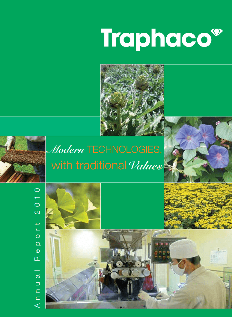 Traphaco Annual report 2010
