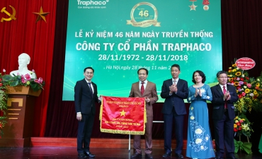 Công ty cổ phần Traphaco tổ chức lễ kỷ niệm 46 năm ngày truyền thống