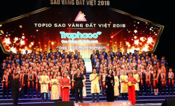 Traphaco lần thứ 2 được vinh danh Top 10 Sao Vàng Đất Việt