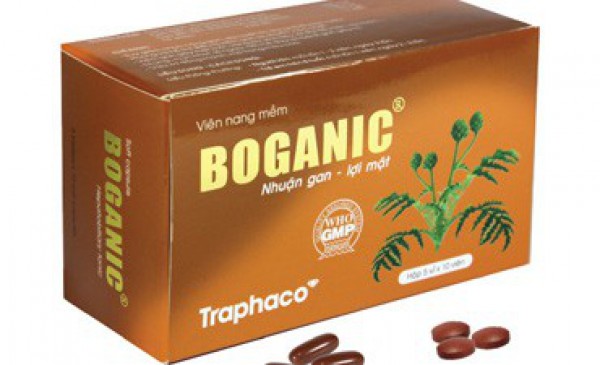 Trị bệnh viêm gan với thuốc bổ gan Boganic