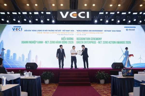 Traphaco và Traphaco CNC được vinh danh tại Diễn đàn Năng lượng và Môi trường Thế giới - Việt Nam 2026