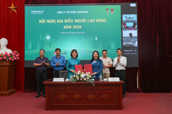 Traphaco tổ chức Hội nghị Người lao động năm 2026: Đồng thuận để tăng tốc, bứt phá năng suất