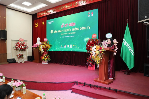Công ty cổ phần Traphaco tổ chức Lễ kỷ niệm 53 năm Ngày Truyền thống