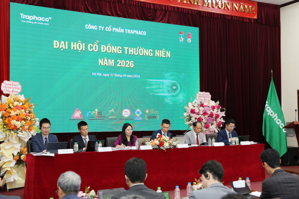 Đại hội cổ đông thường niên Công ty cổ phần Traphaco năm 2026