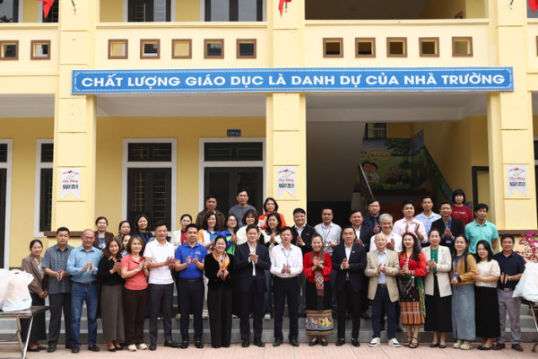 Traphaco chung tay mang “Tết ấm vùng cao 2026” đến xã Yên Hòa (Nghệ An)