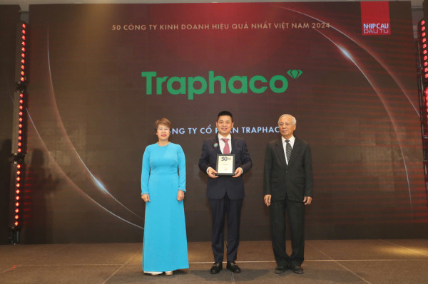 Traphaco thuộc Top 50 Công ty kinh doanh hiệu quả nhất Việt Nam năm 2024