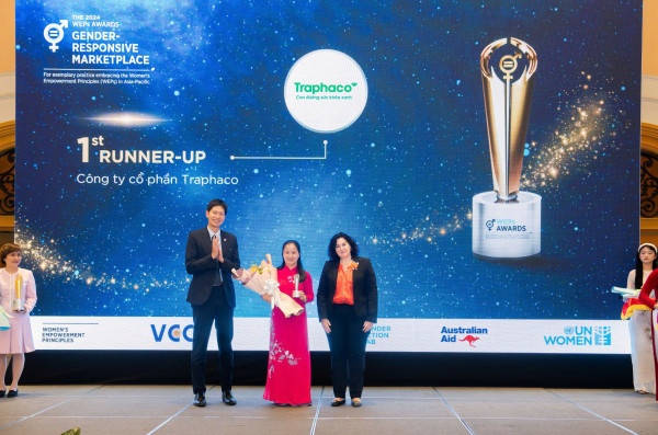 Traphaco vinh dự nhận giải thưởng UN WOMEN WEPS AWARDS 2024: Thúc đẩy bình đẳng giới vì sự phát triển bền vững