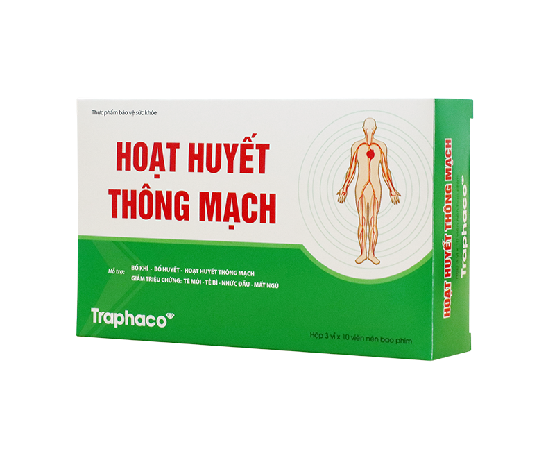 HÌNH ẢNH MINH HỌA TÁC DỤNG HỖ TRỢ HOẠT HUYẾT THÔNG MẠCH HIỆU QUẢ