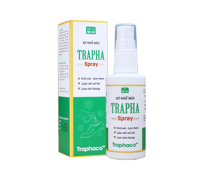 Xịt khử mùi Trapha Spray