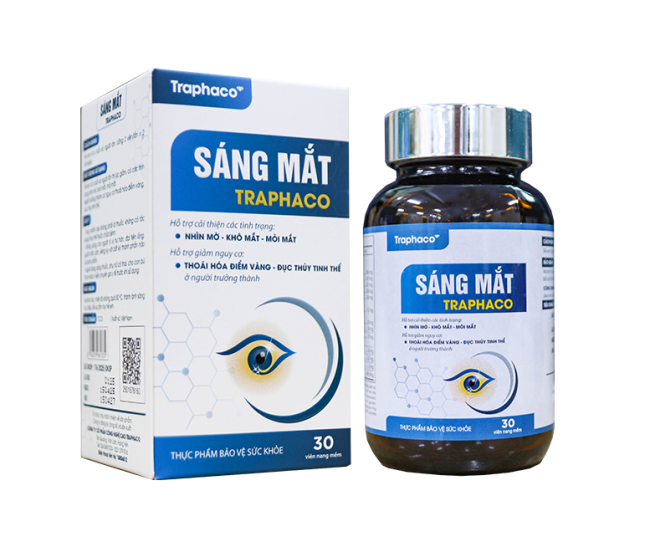 Thực phẩm BVSK Sáng mắt Traphaco