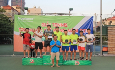 Giải Tennis Traphaco mở rộng 2015 thành công rực rỡ