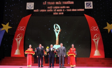 Traphaco vinh dự được nhận Giải vàng Chất lượng Quốc gia năm 2015