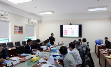 Traphaco conducts the acceptance of the project of  "Perfecting the manufacturing procedures of supplements for diabetes treatment from medicinal herbs: bằng lăng nước, giảo cổ lam and tri mẫu"