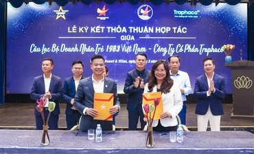 Traphaco ký kết thỏa thuận hợp tác cùng Câu lạc bộ Doanh Nhân Trẻ 1983 Việt Nam