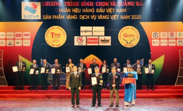 Cebraton - Top 10 Sản phẩm Vàng; Top 10 Nhãn hiệu hàng đầu Việt Nam