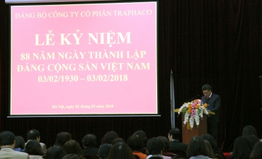 Traphaco tổ chức Lễ Kỷ niệm 88 năm Ngày thành lập Đảng Cộng sản Việt Nam